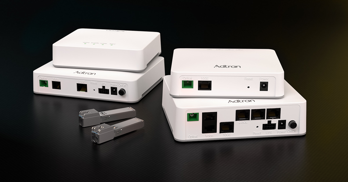 Adtran brings energyefficient multigigabit broadband to homes and