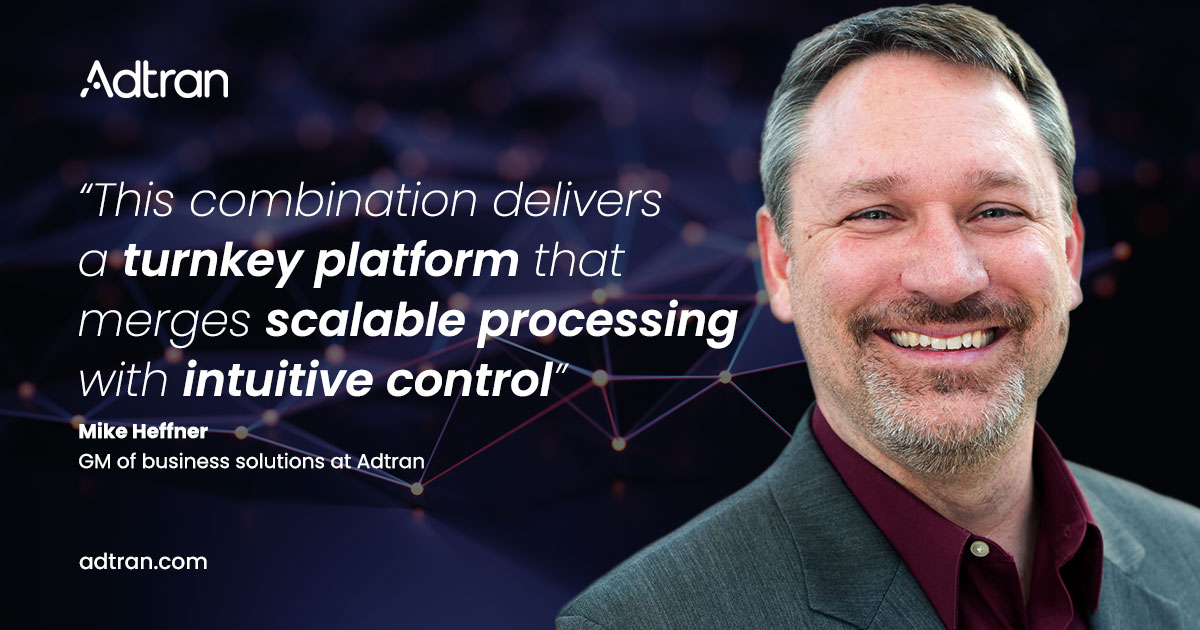 Adtran integrates Intel NetSec Accelerator Reference Design with Ensemble Cloudlet to enable edge cluster nodes and deliver edge cloud performance  