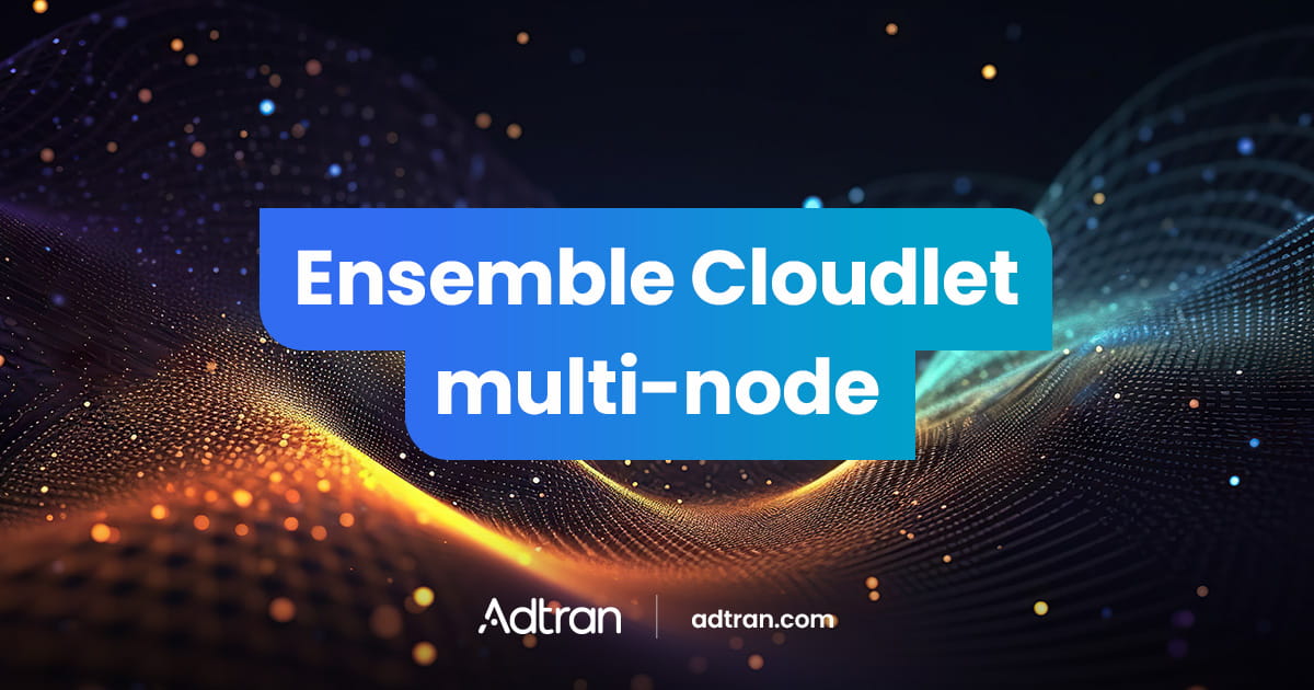 Ensemble Cloudlet multi-node