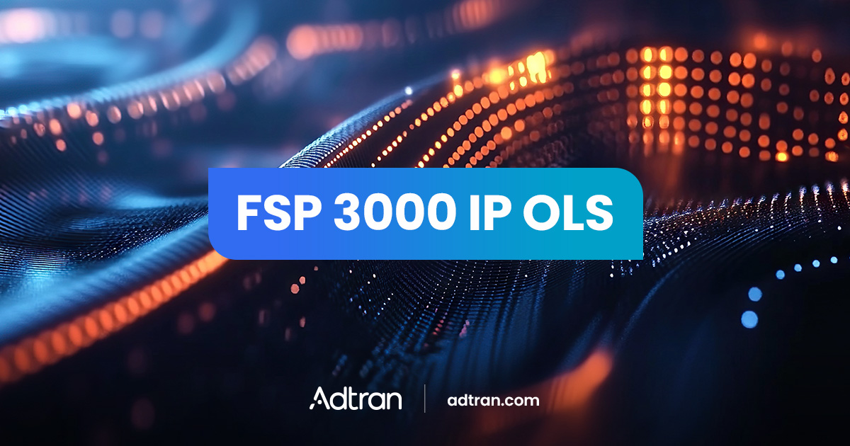 FSP 3000 IP OLS