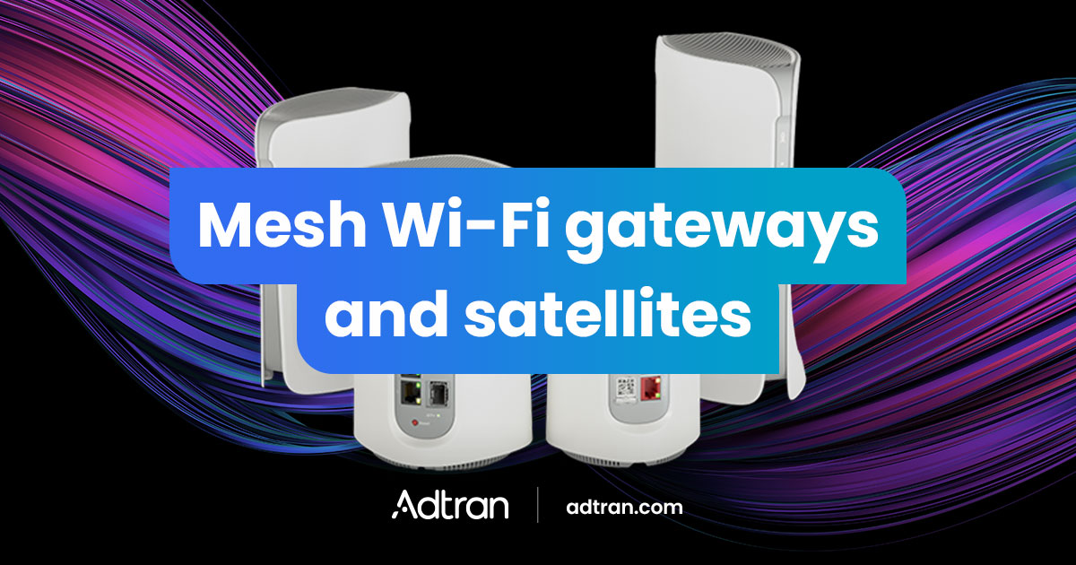 Mesh Wi-fi gateways and satellites