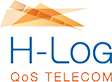 H-Log QoS Telecom logo